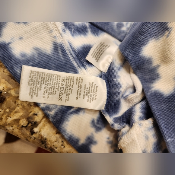 J. Crew Tie dye Sweater Size Small 100% Cotton NWOT - Picture 2 of 7